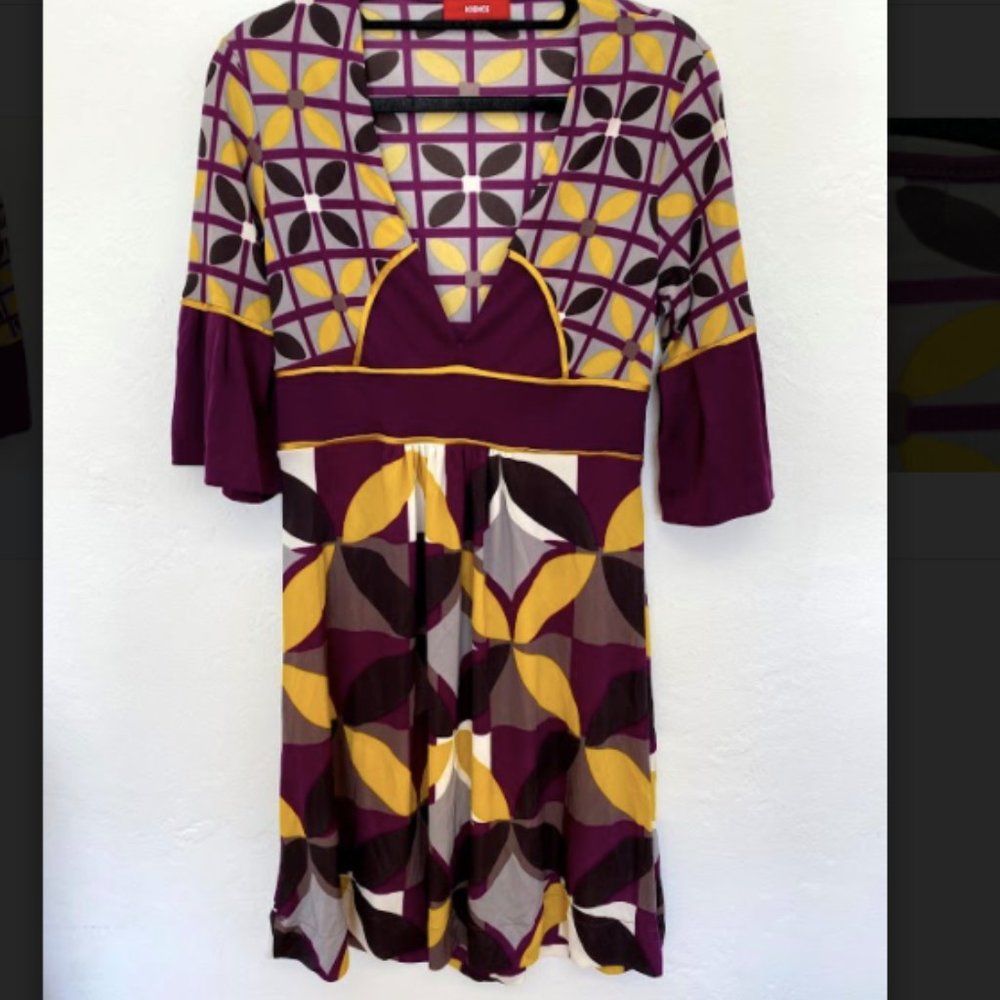 IODICE, Long sleeve short dress